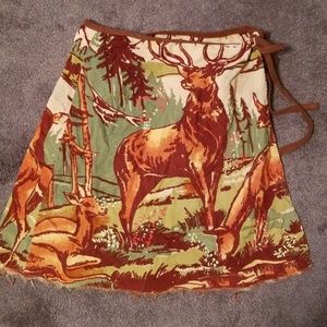 Vintage 90s Free People Wrap skirt